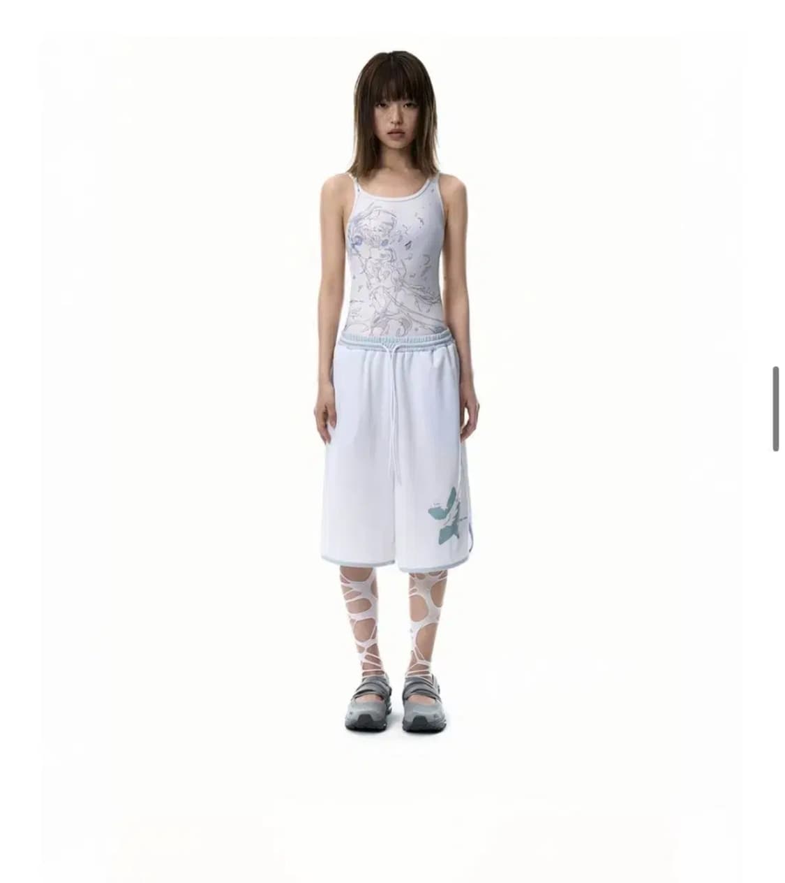오호스 바지 OJOS x NOITOW SHU Mesh Boxer 상품이미지2