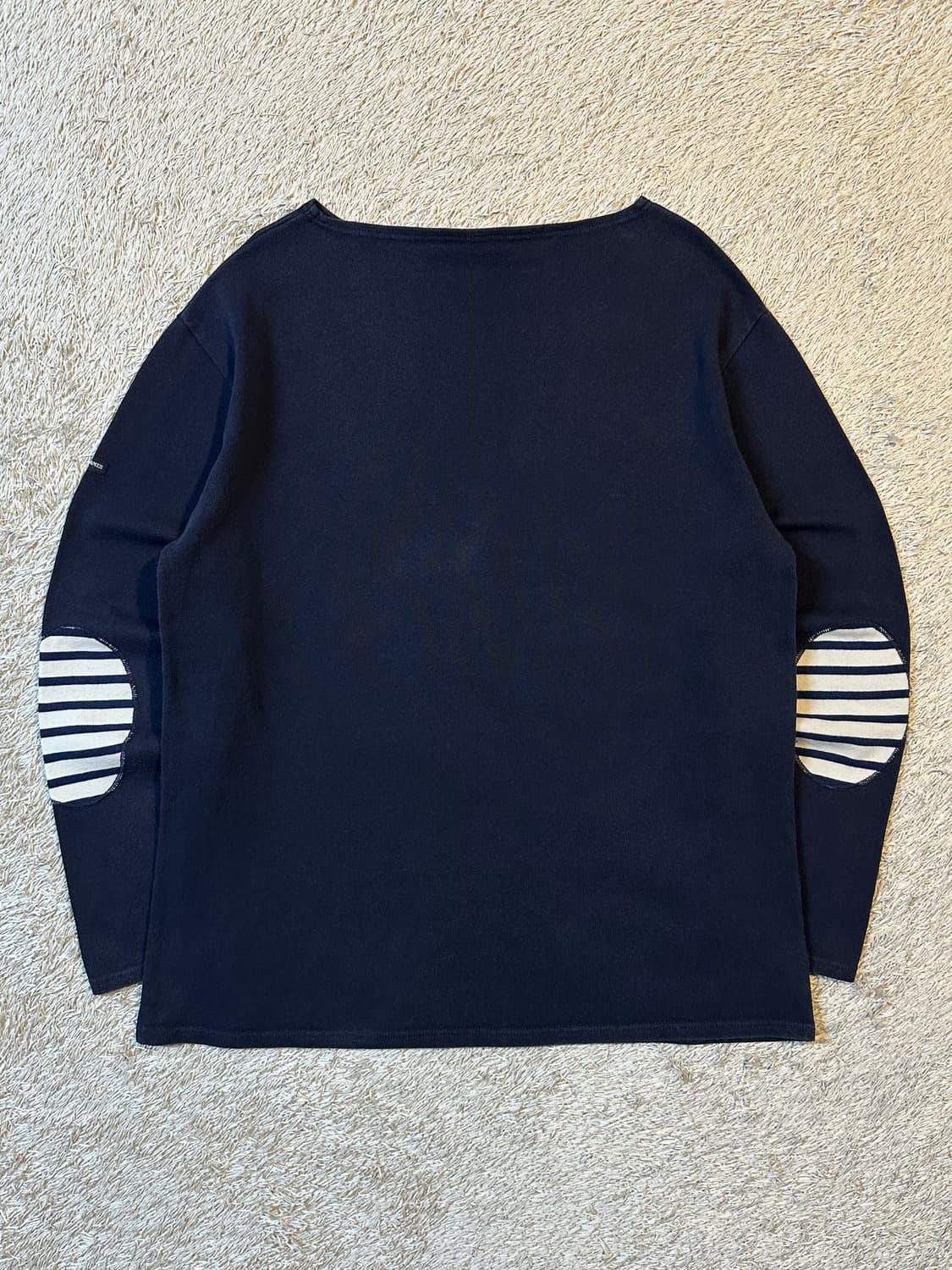 세인트제임스 길도 엘보패치 긴팔 티셔츠 네이비 상품이미지3