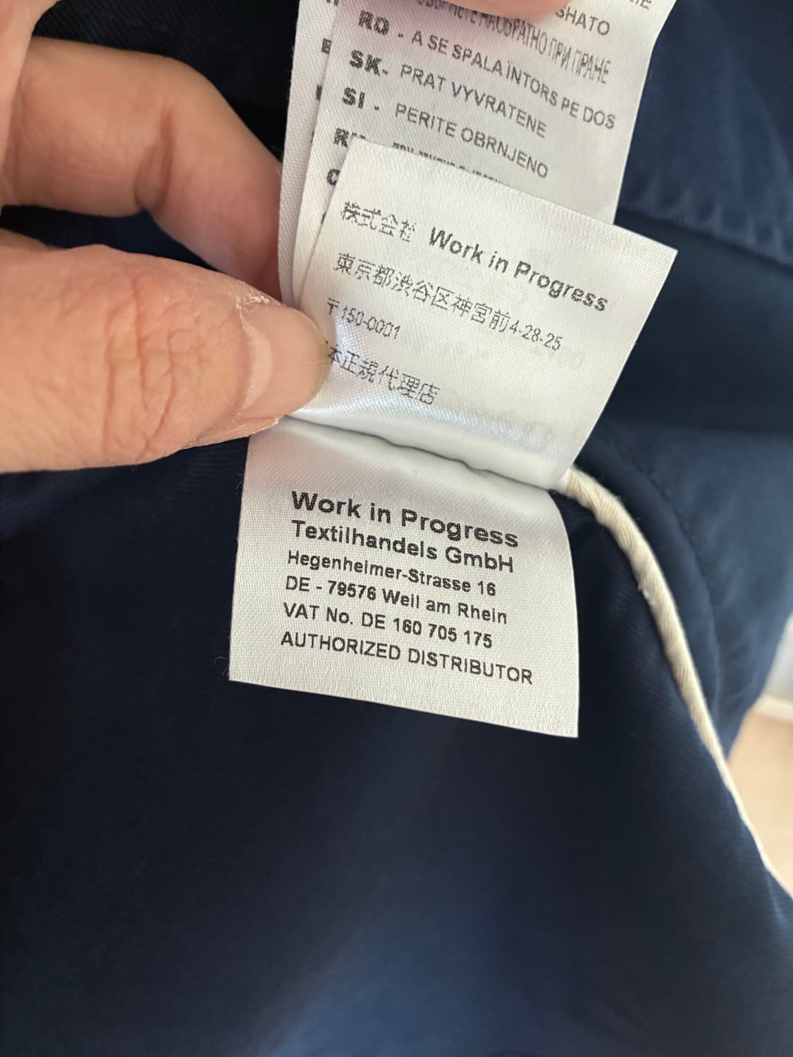 [Carhartt WIP] Sid Blazer 네이비 S 상품이미지6