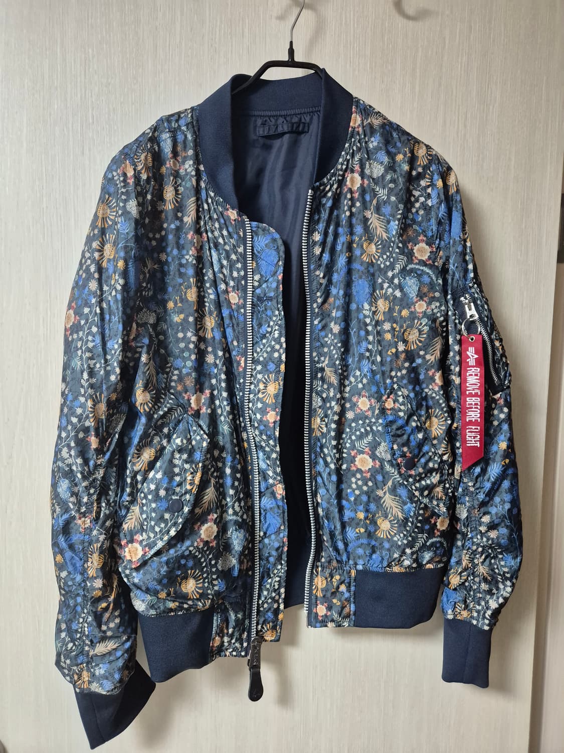 알파 인더스트리 x 리버티  L-2B 버블 플라이트 자켓 항공점퍼 S 상품이미지2