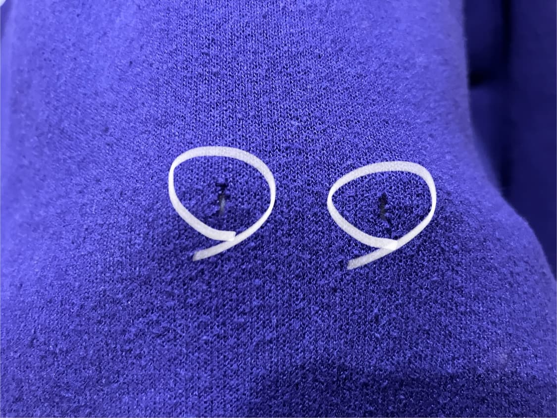 JERZEES 저지스 50/50 퍼플 스웻셔츠 빈티지 러셀 상품이미지2