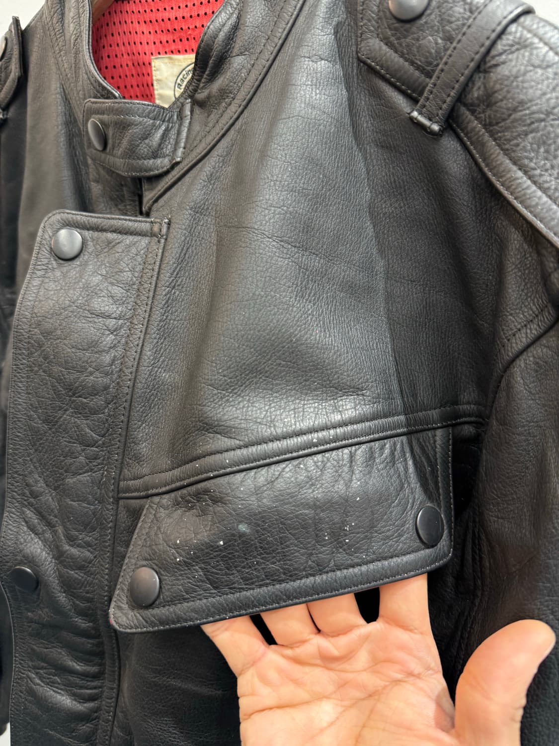 소가죽 레이싱 레더자켓 상품이미지6