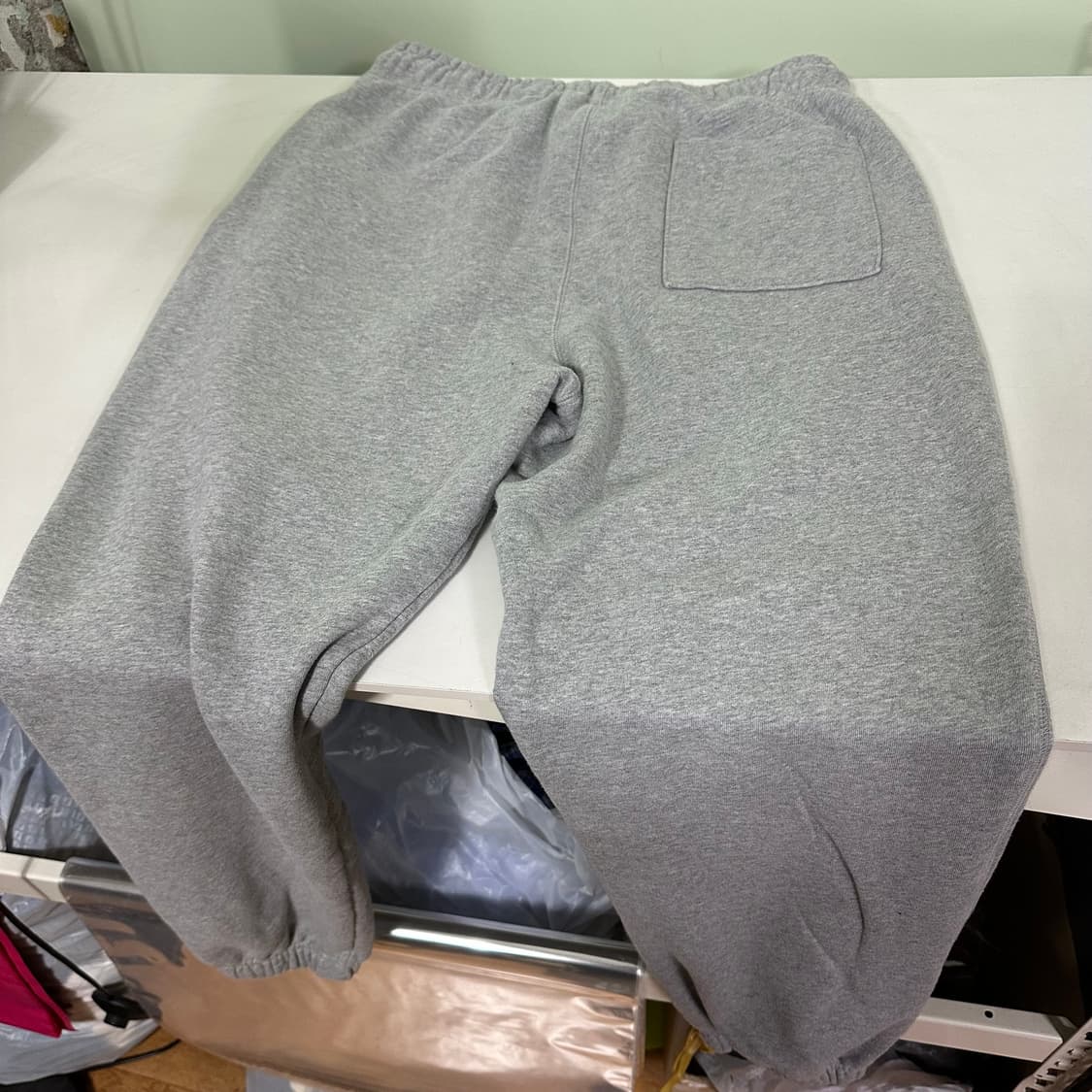 XL 캉골 루즈조거핏 밴딩 그레이 스웻팬츠 상품이미지4