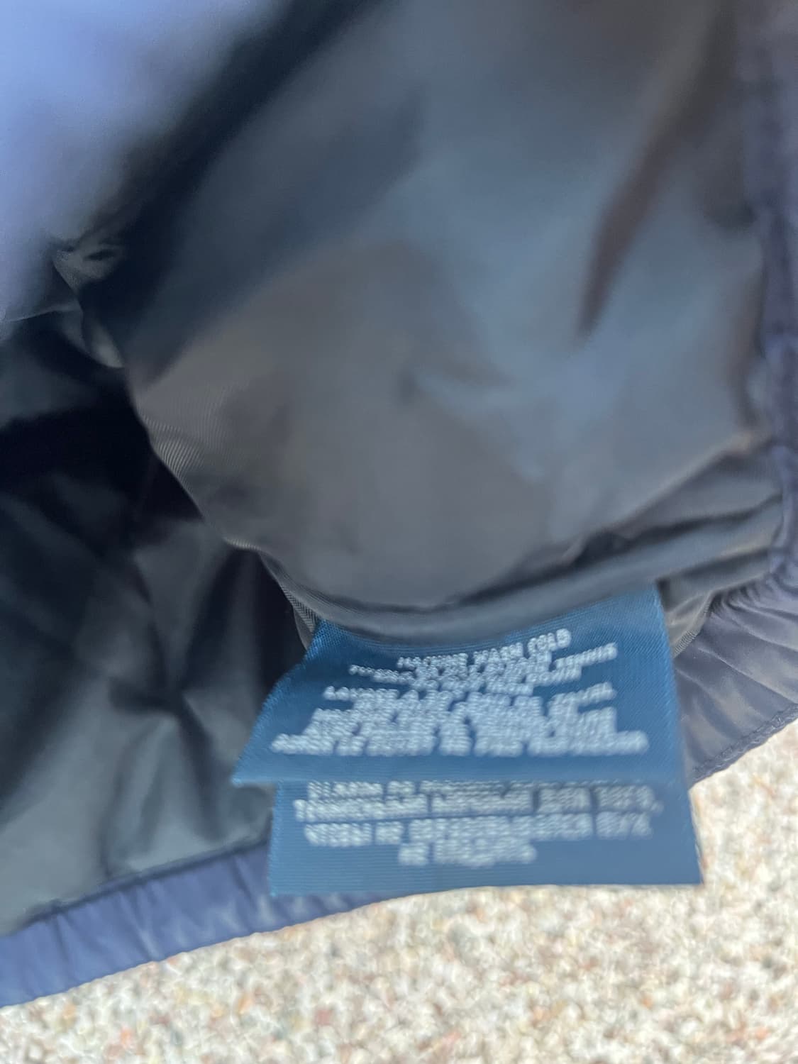 폴로 랄프로렌 레드포니 네이비 덕다운 후드패딩(l) 상품이미지4