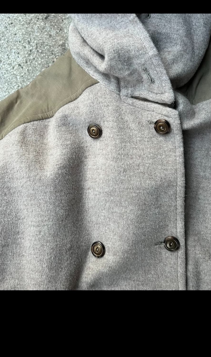 빈티지 울 코트 상품이미지10