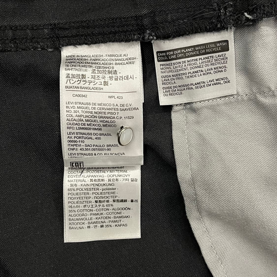 [정품/L] 리바이스 블랙 웨스턴 셔츠 b8 상품이미지6