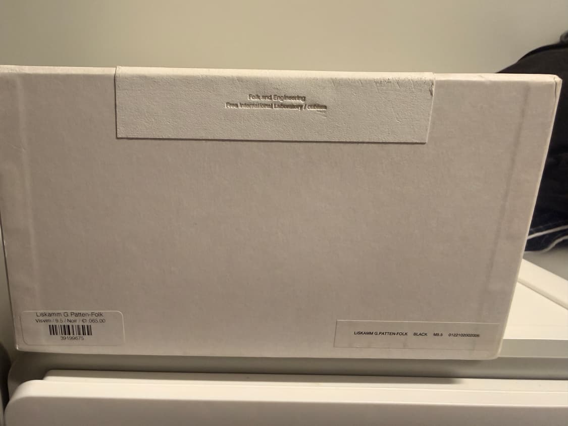 visvim 22ss liskamm g.patten-folk M9.5 상품이미지1