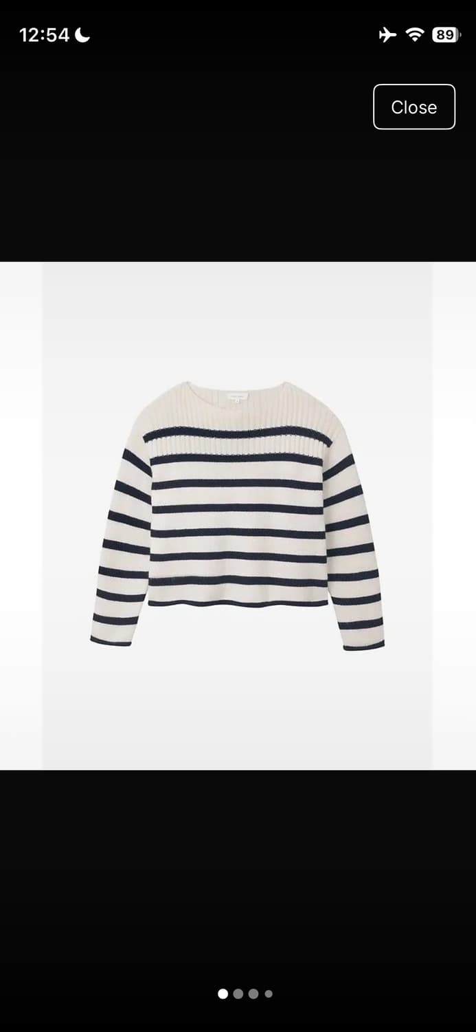 the white company stipe pattern jumper 상품이미지1