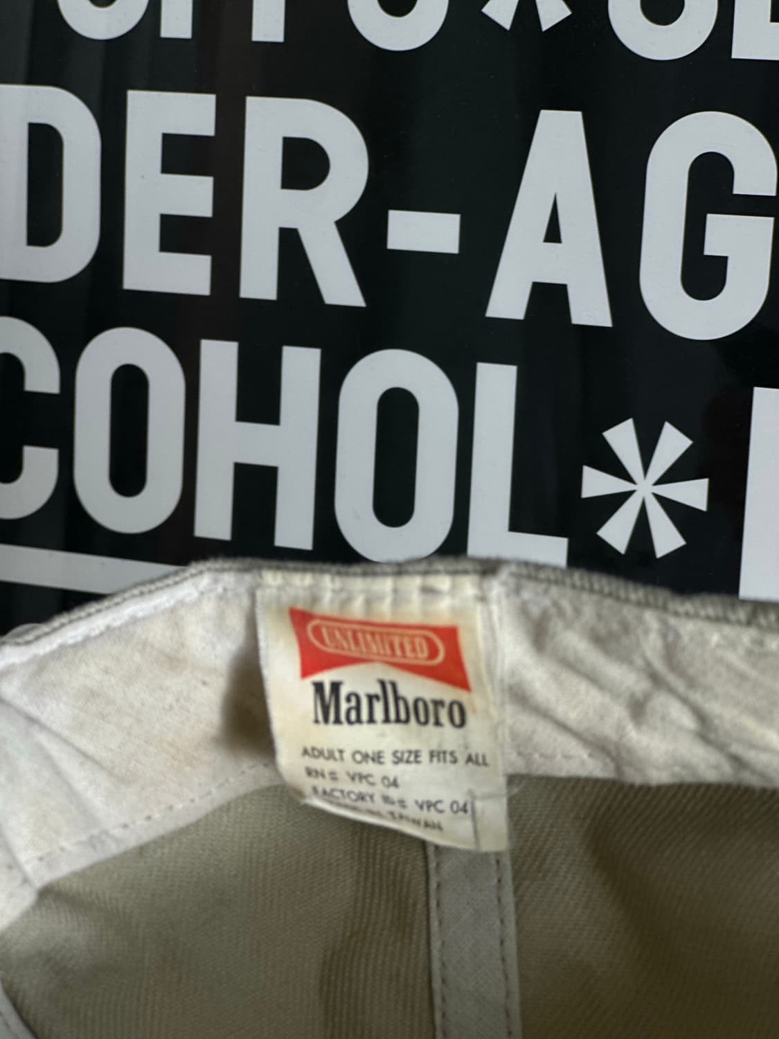 90s Marlboro 빈티지 말보로 모자 상품이미지5