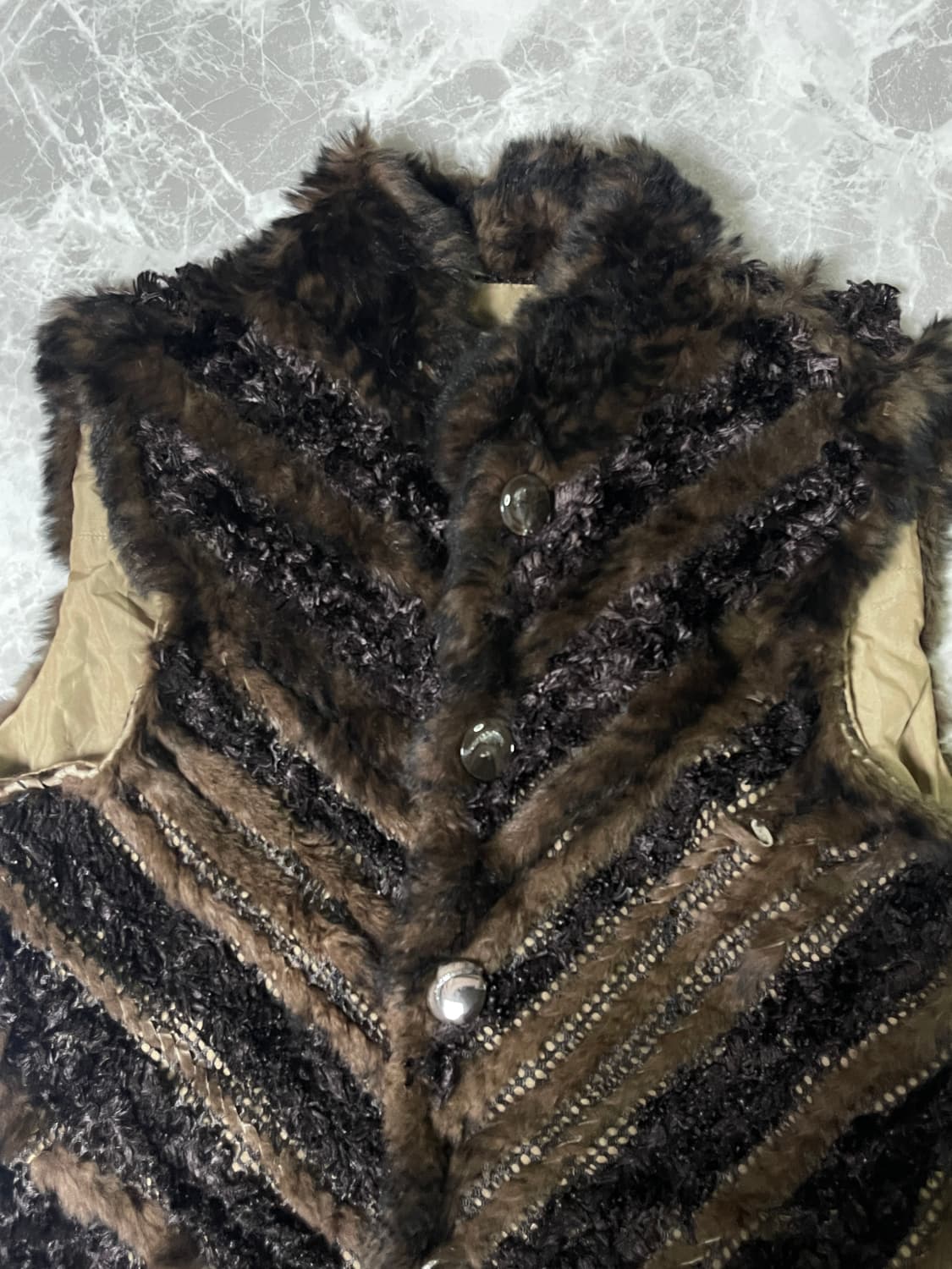 (Unknown)grunge fur vest 상품이미지2