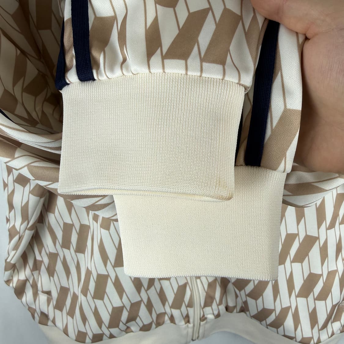 M) 널디 심볼 패턴 트랙탑 져지 상품이미지4