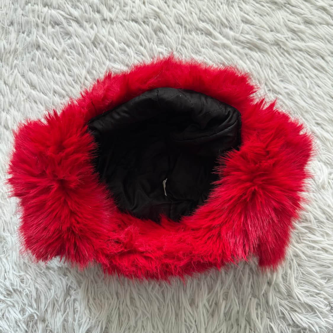 GD 일본빈티지 털 모자 빈티지털모자 권지용 빨깐 모자 남여공용 free 상품이미지6