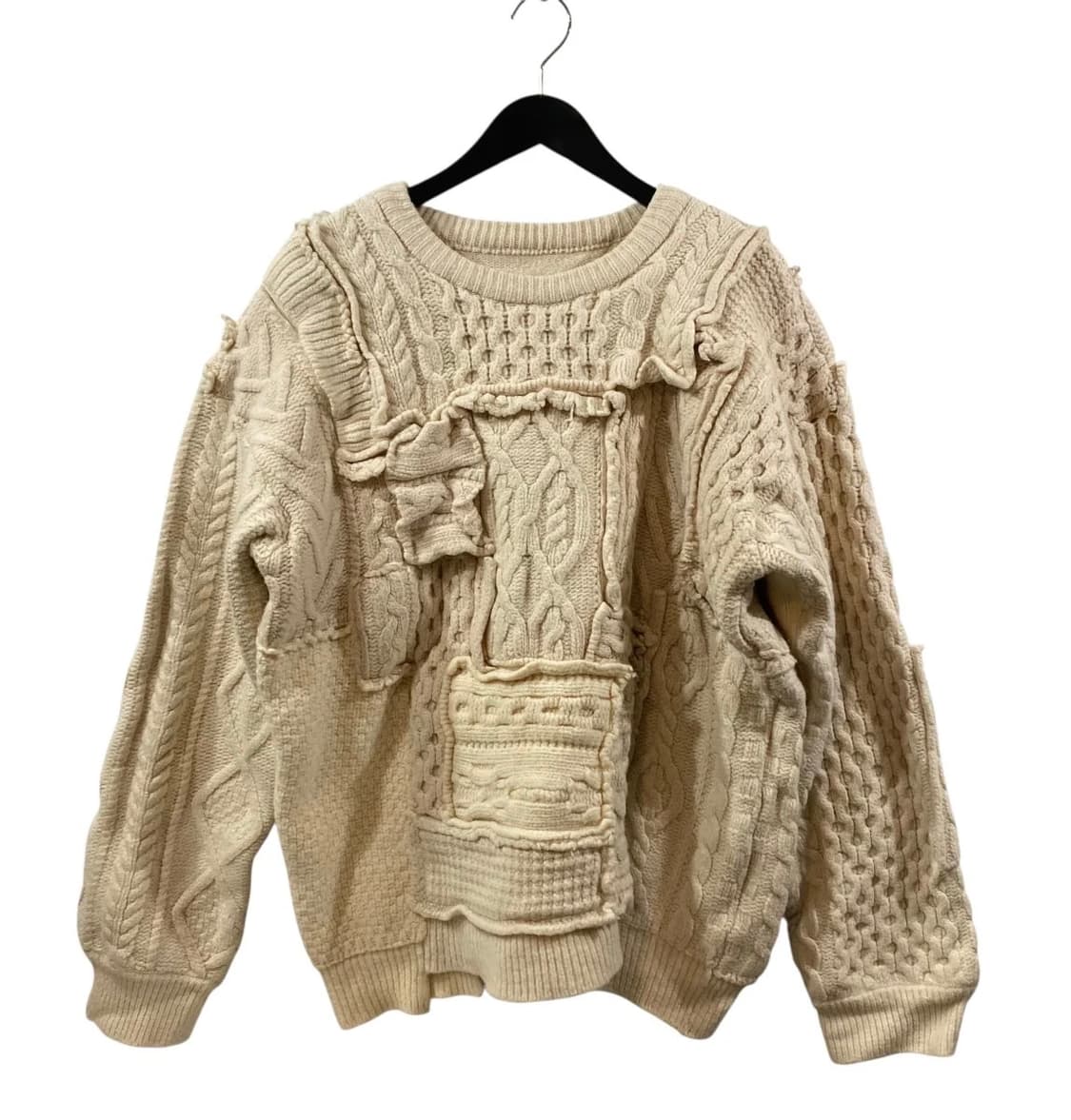 stein OVERSIZED INTERLACED CABLE KNIT 상품이미지1