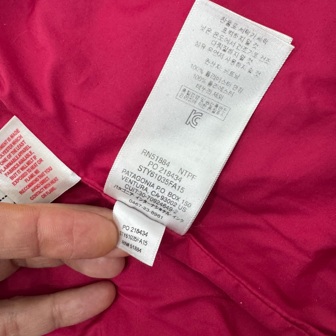 5T 아동용 파타고니아 플리스 베스트 집업  상품이미지6