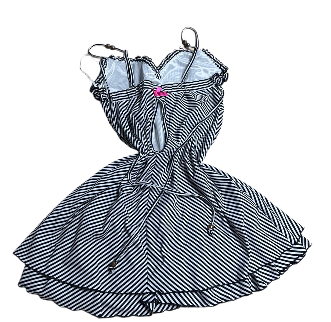 Liz Lisa Stripe pink ribbon dress 상품이미지2