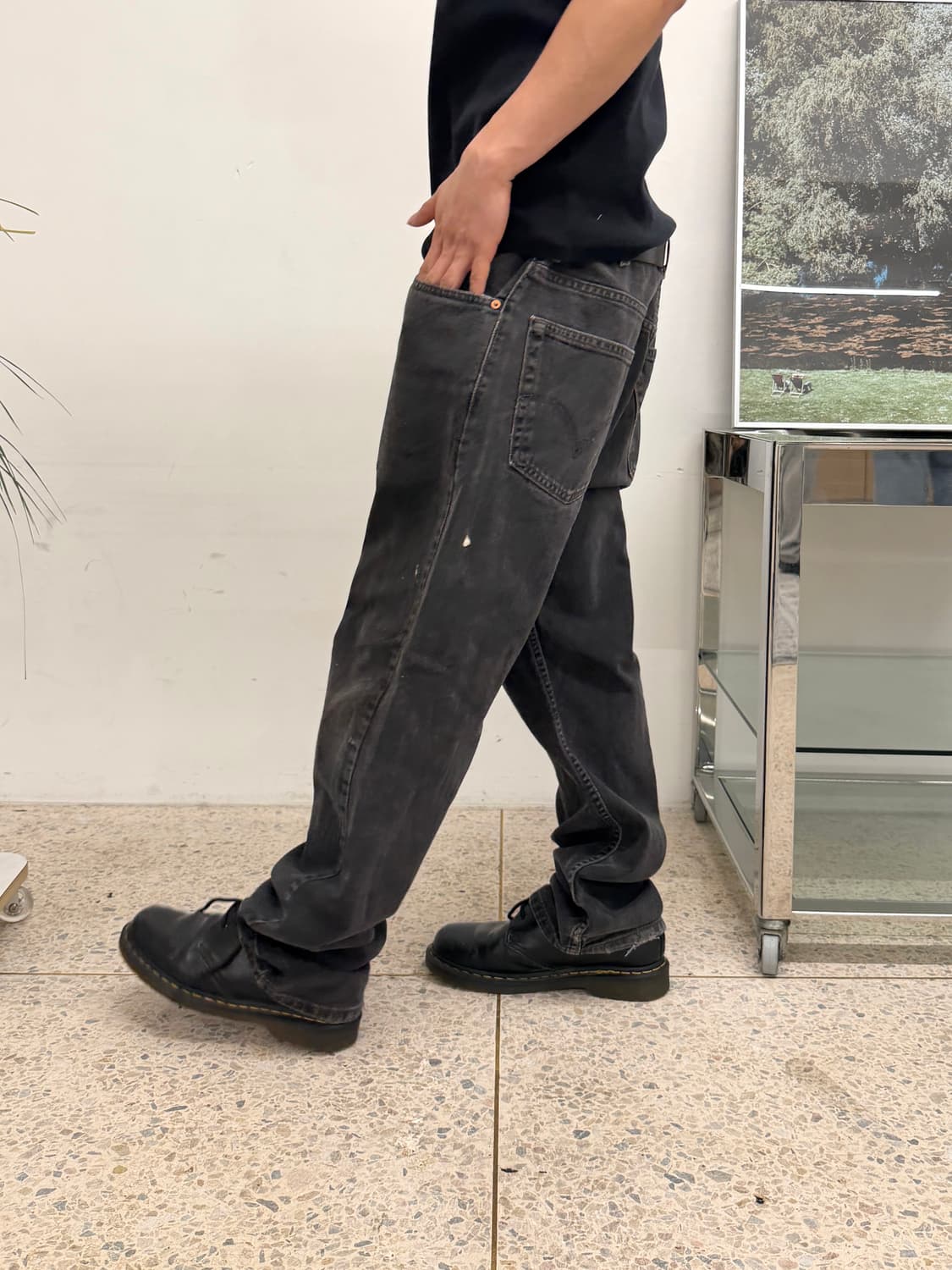 리바이스 505 레귤러 스트레이트 블랙 상품이미지6