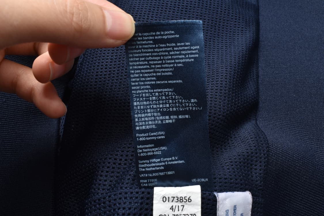 타미힐피거 나일론 블루종 자켓 집업 점퍼 M N0442 상품이미지5