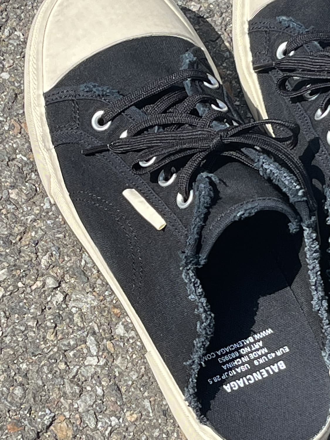 발렌시아가 파리 뮬 블랙 41사이즈 상품이미지2