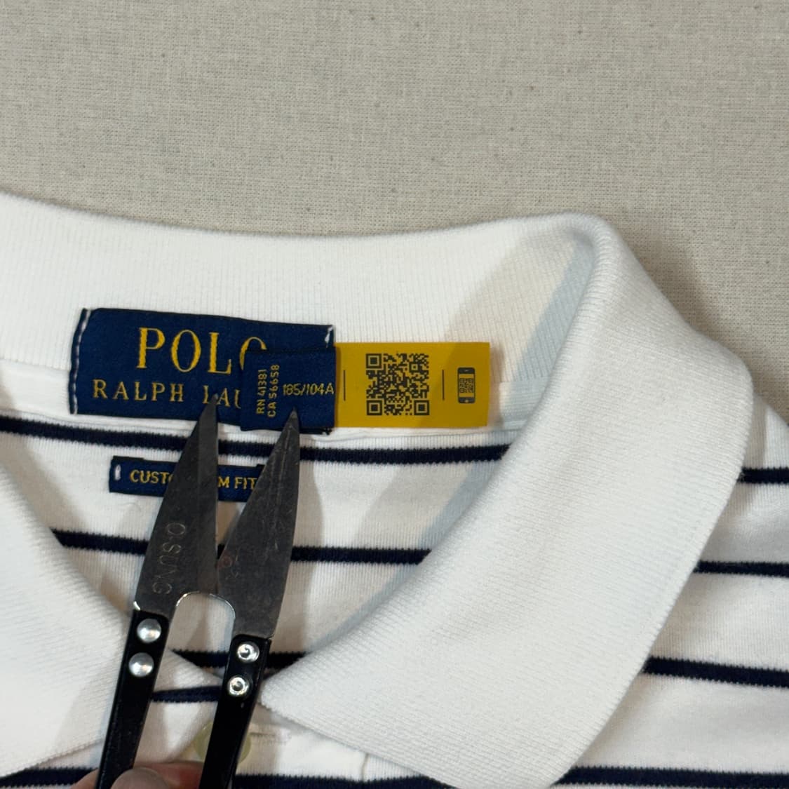 XL) 폴로 랄프로렌 소프트 코튼 반팔 카라티 PK 신형 큐알탭 상품이미지7