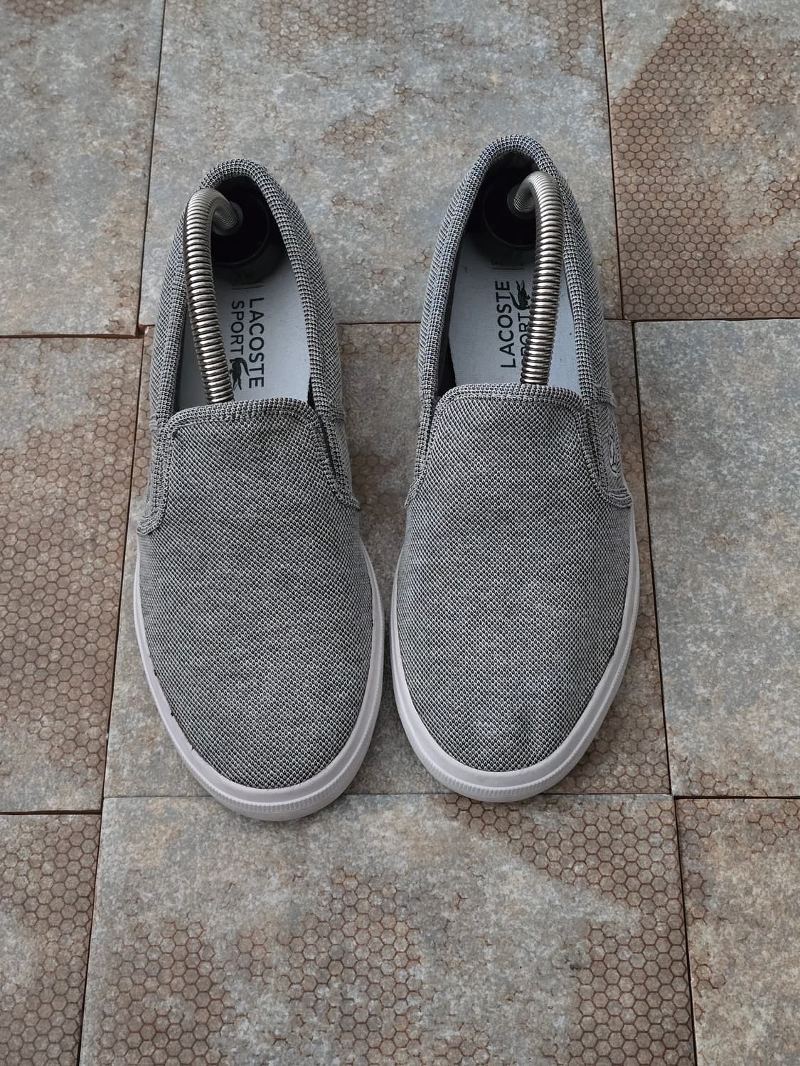 (230)라코스테 가존 스포츠 그레이 슬립온  상품이미지1