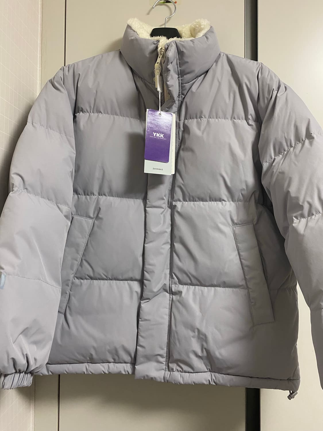 자바나스 리버시블 숏패딩100 (덕다운,플리스) 상품이미지1