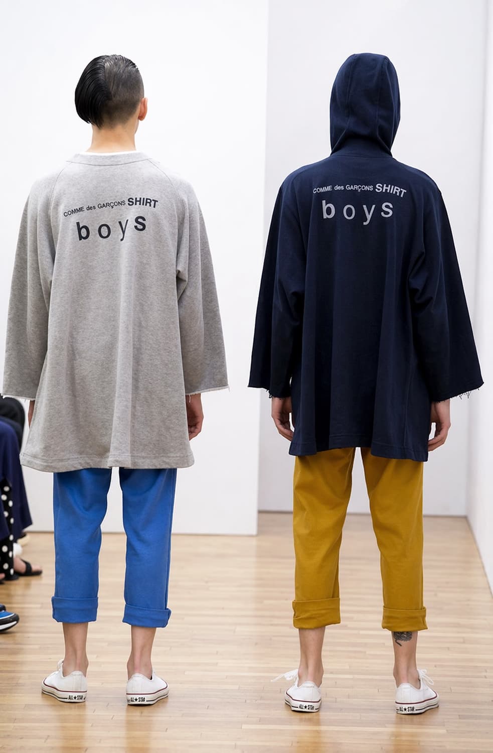 꼼데가르송 셔츠 보이즈 후드집업 상품이미지1