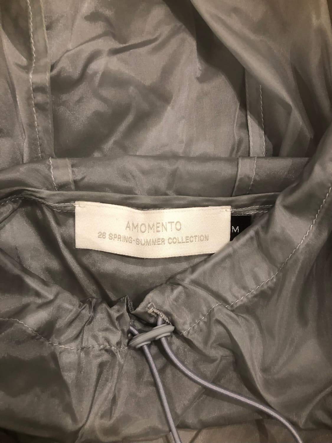 Amomento sheer hoodie anorak 상품이미지4