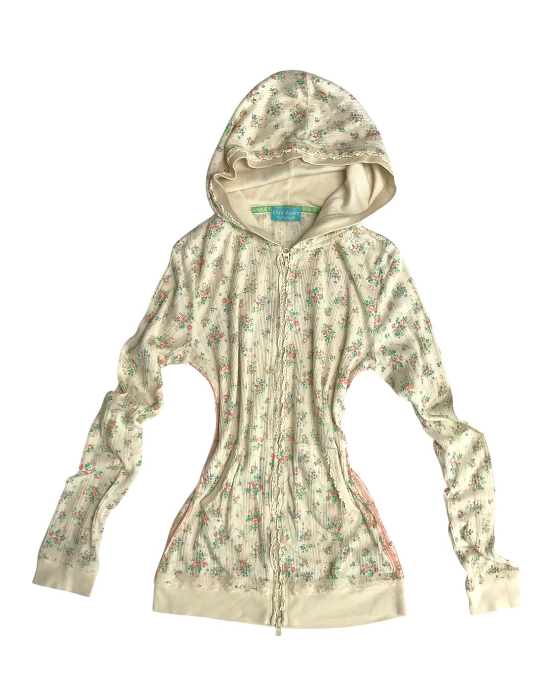 eenimeeni 빈티지 후드 집업 상품이미지1