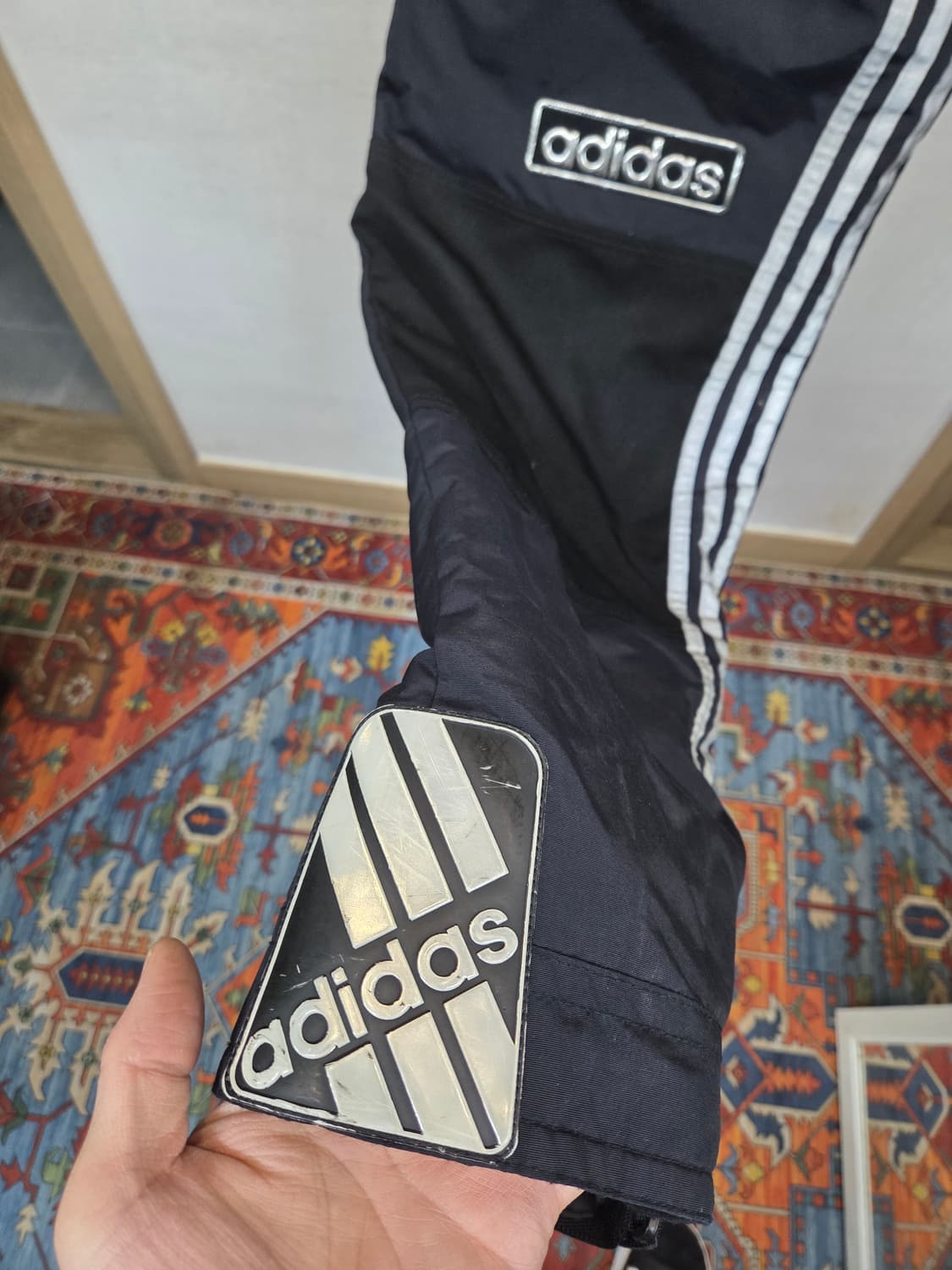 아디다스 올드스쿨 스키 레져용 오버롤 트랙팬츠 대략 31 32 상품이미지5