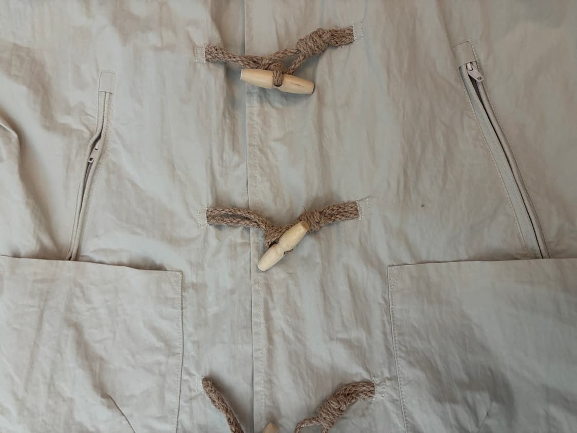 파르티멘토 도톰바스락 후드 더플 피쉬테일 야상코트 남성mL 상품이미지5