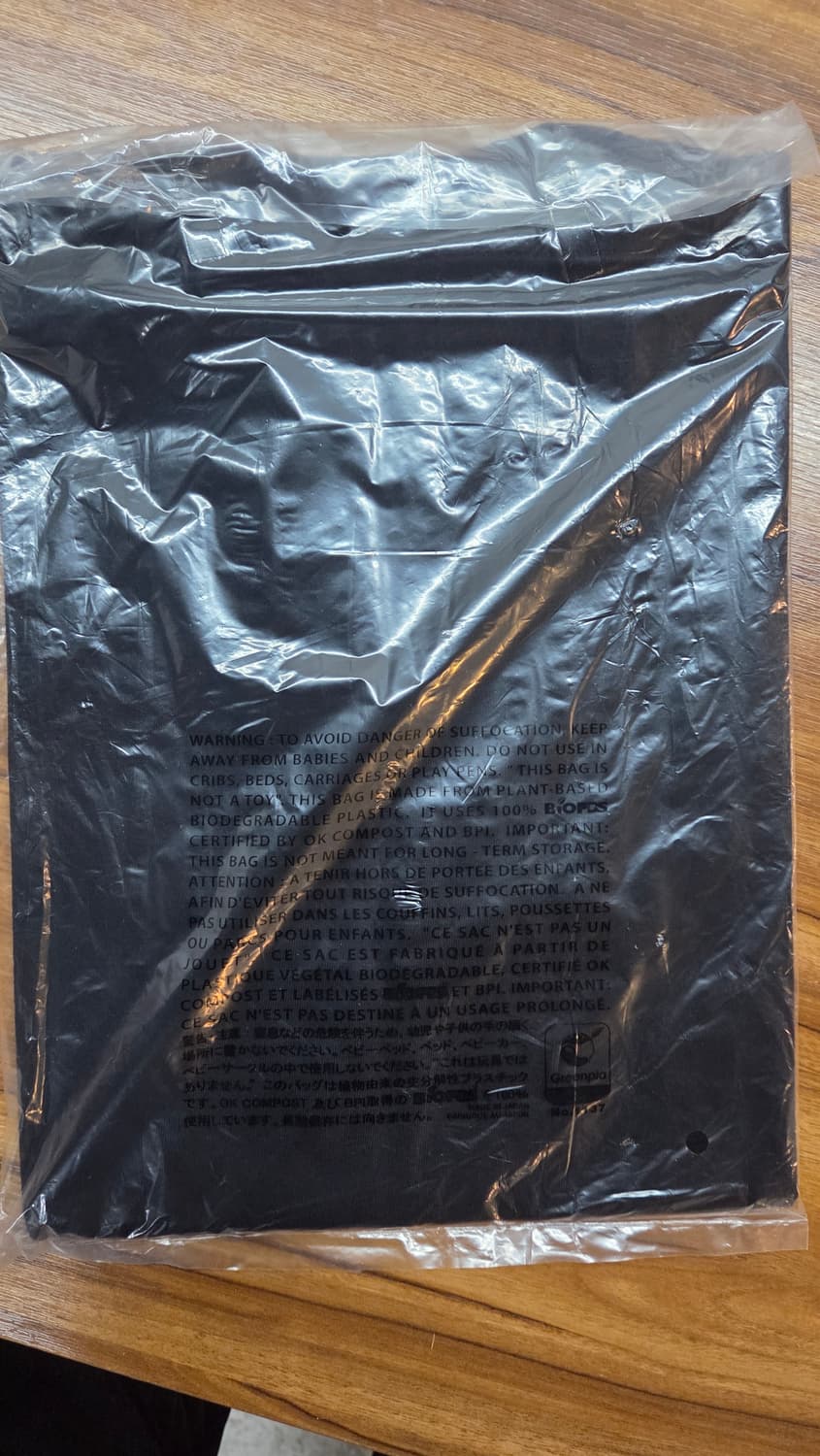 꼼데 하트 반팔티 XL블랙(새상품/정품) 상품이미지3