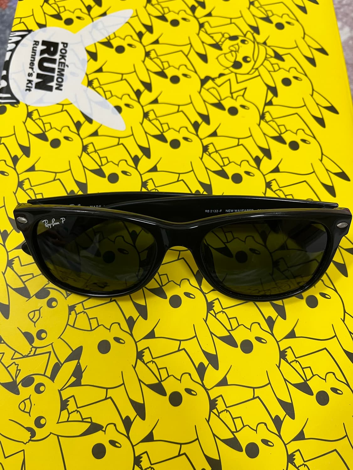 레이벤 rb2132 f 55사이즈 선글라스 블랙 상품이미지1