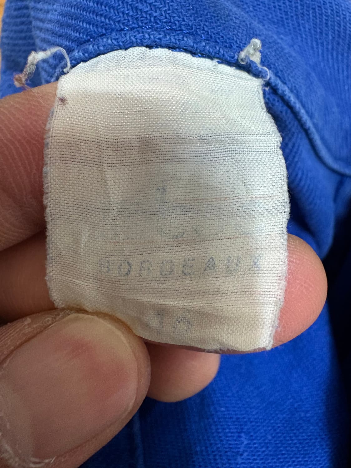 60s Bordeaux 프렌치 워크 자켓 46 상품이미지3