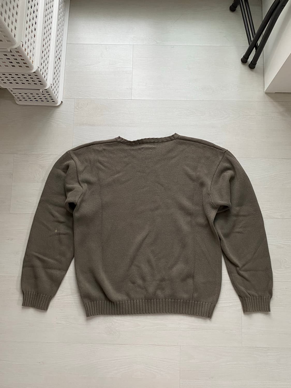 90s 폴로컨트리 RL 자수 니트 100~103 상품이미지4