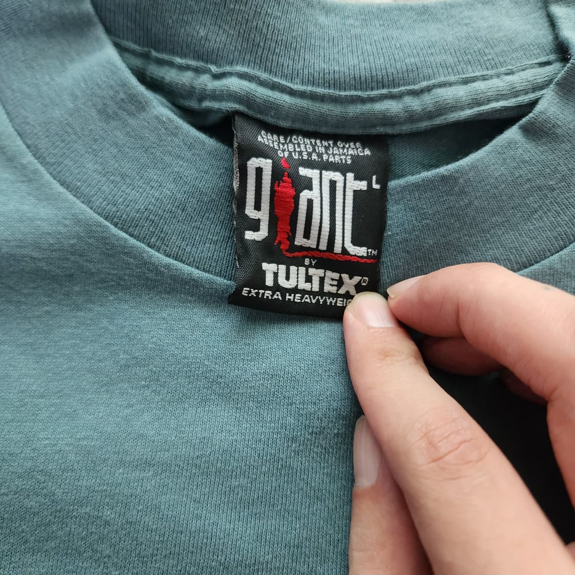 [L] 90s 너바나 커트 코베인 PORTRAIT 빈티지 밴드티 상품이미지6