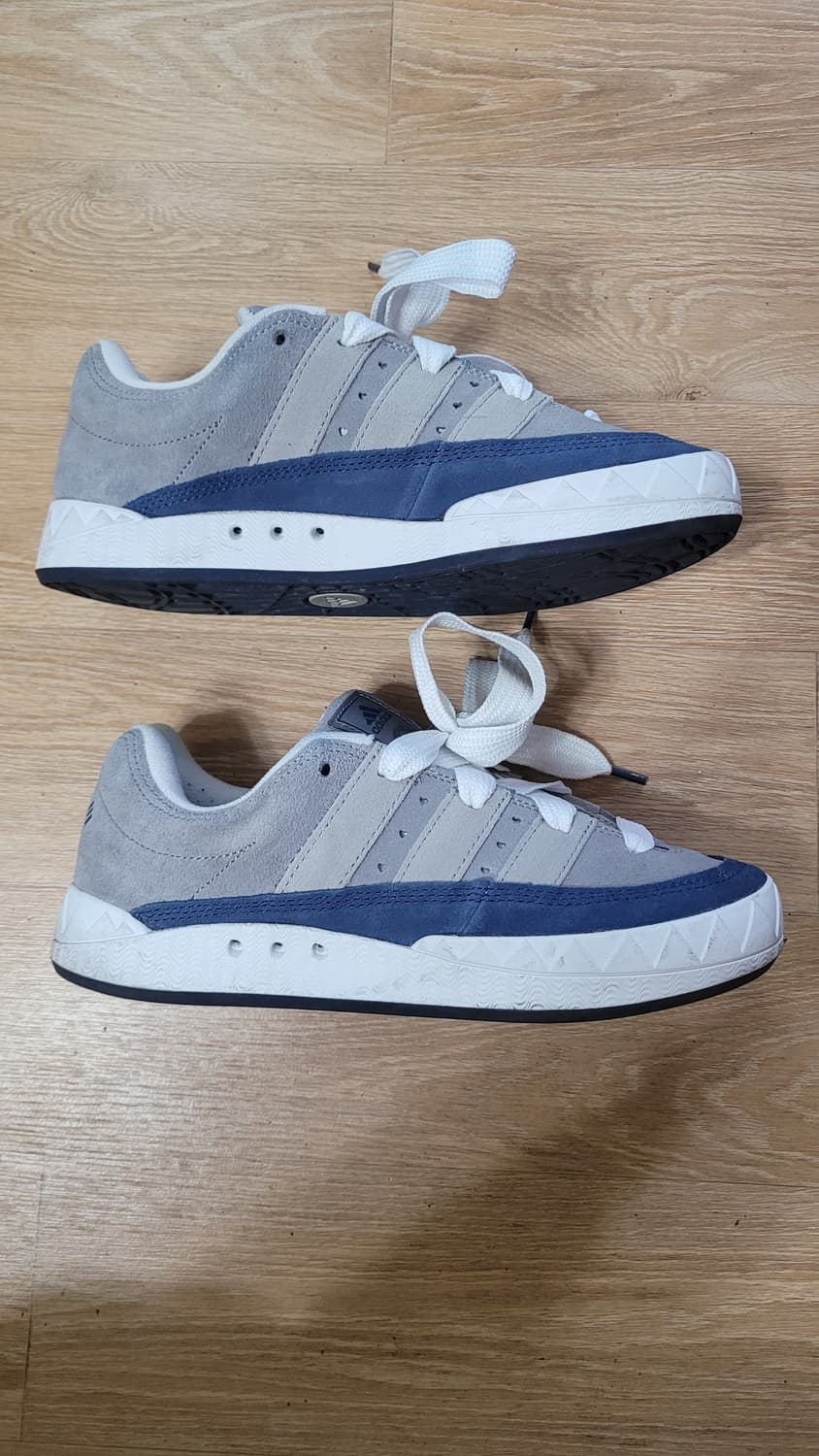 아디다스 x 휴먼메이드 아디매틱 그레이 250 사이즈 상품이미지6