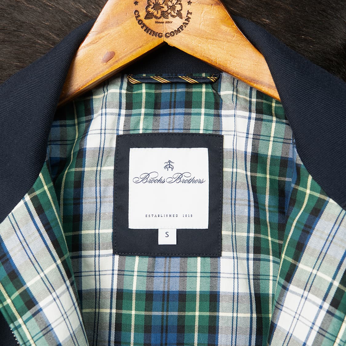 [S] 브룩스브라더스 G9 해링턴 자켓 네이비 MO-2569  상품이미지7