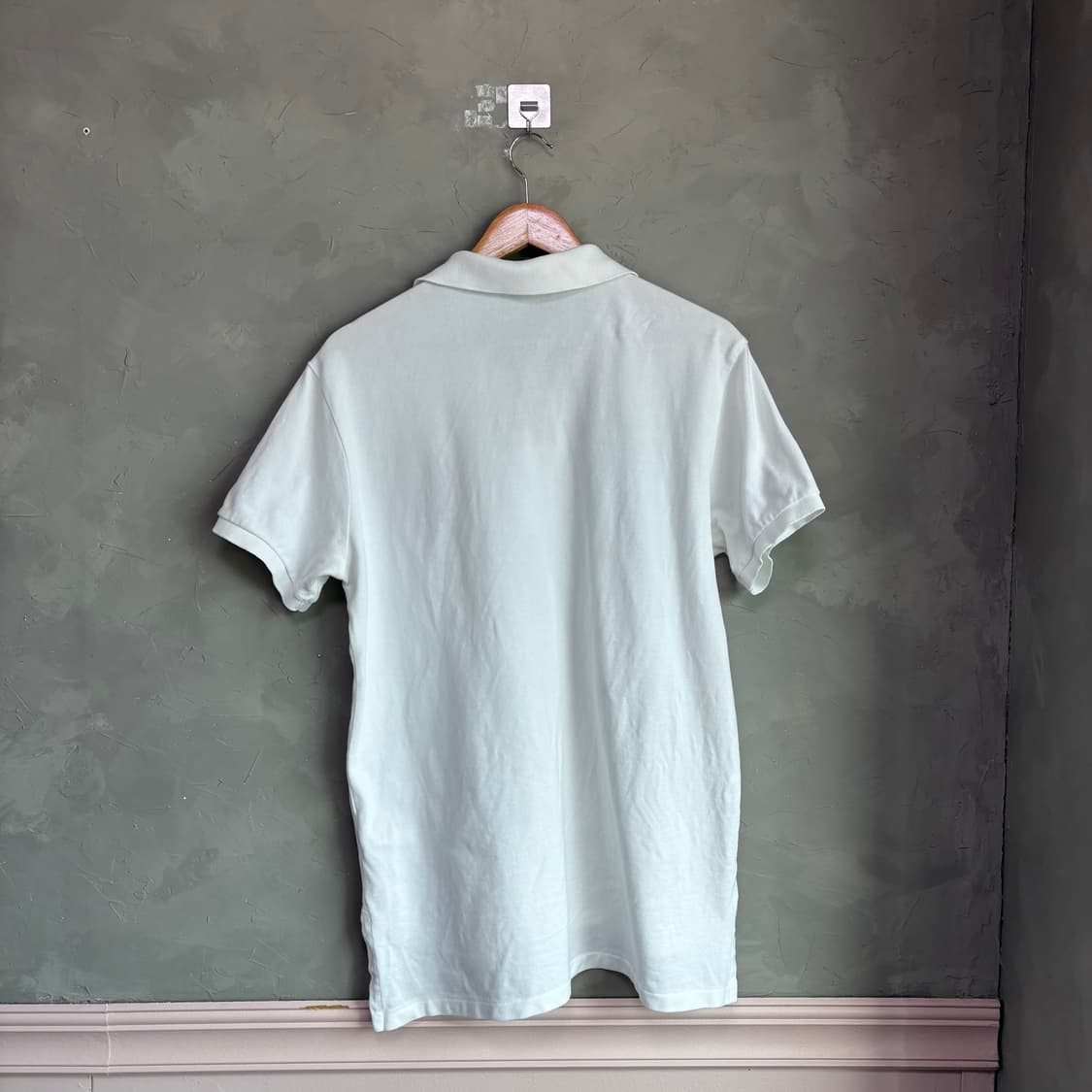 폴로 랄프로렌 빅포니 카라티 반팔 화이트 상품이미지4