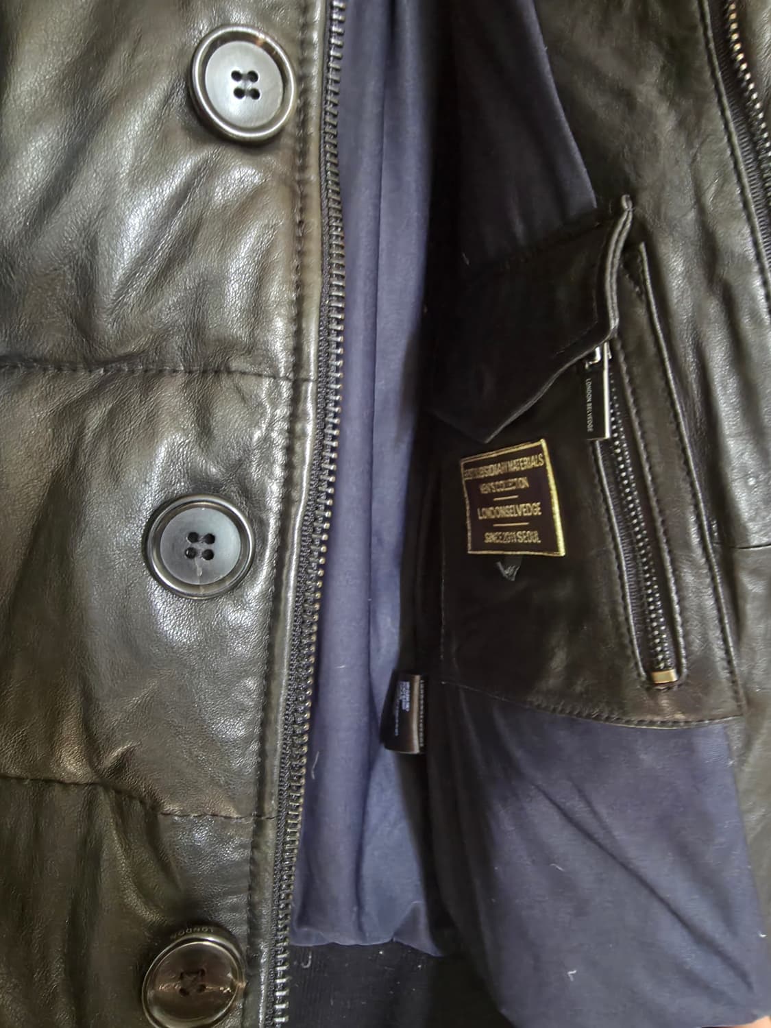 수입브랜드가죽패딩 46/90 상품이미지5