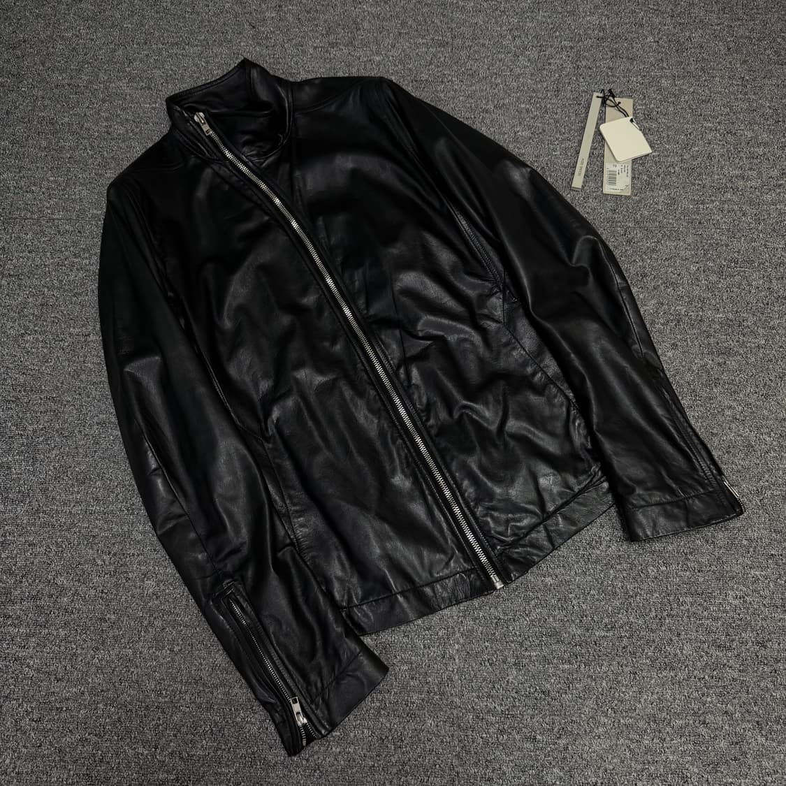 릭오웬스 몰리노 레더 자켓 상품이미지1