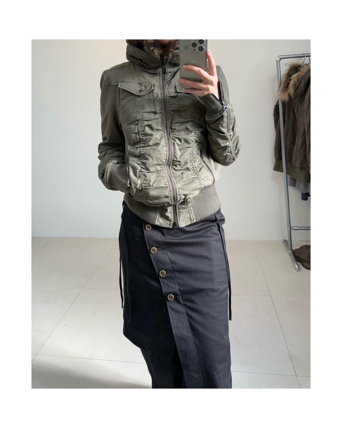 Jackrose 셔링 점퍼 상품이미지2