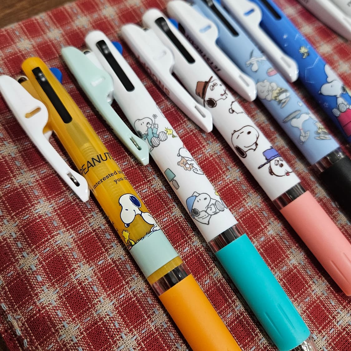 (일본정품)스누피 미피 보리스 제트스트림 3색볼펜 상품이미지2