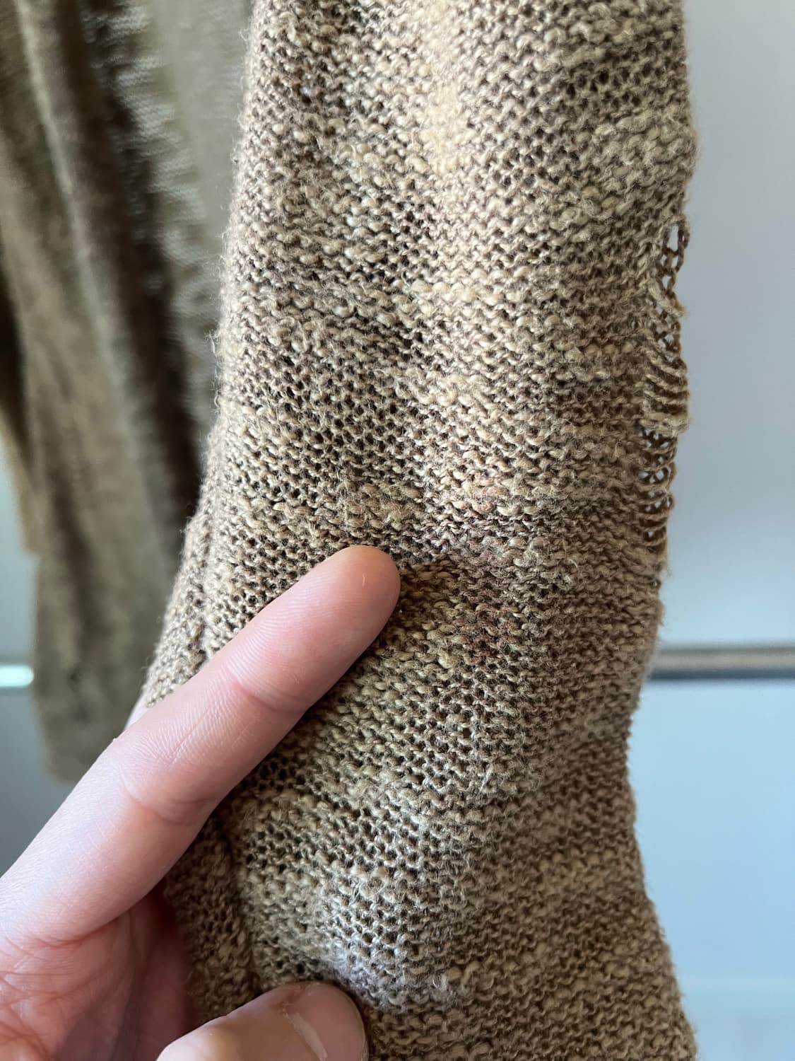 FIRST AID TO THE INJURED LINEN CARDIGAN 상품이미지9