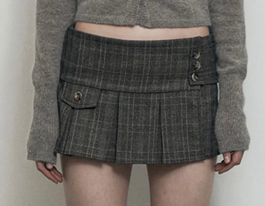 보헤미안서울 랩스커트 상품이미지2