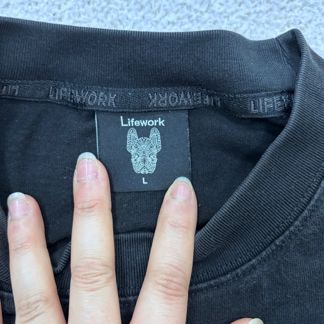 L 라이프워크 라독와펜 반팔 티셔츠 0325E 상품이미지3