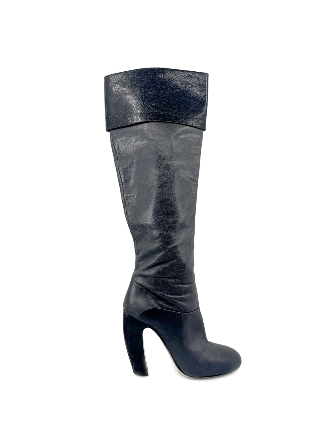 Miu Miu Fold-Over Knee High Boots/ 37 상품이미지4