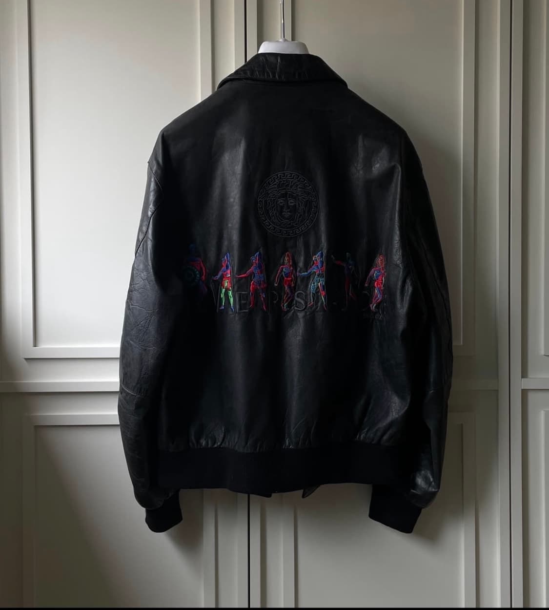 Versace Archive Leather Jacket 상품이미지4