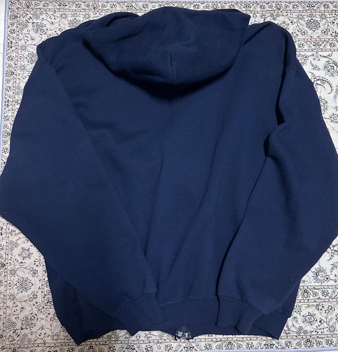 90s 러셀 후드집업 네이비 XXL 상품이미지2