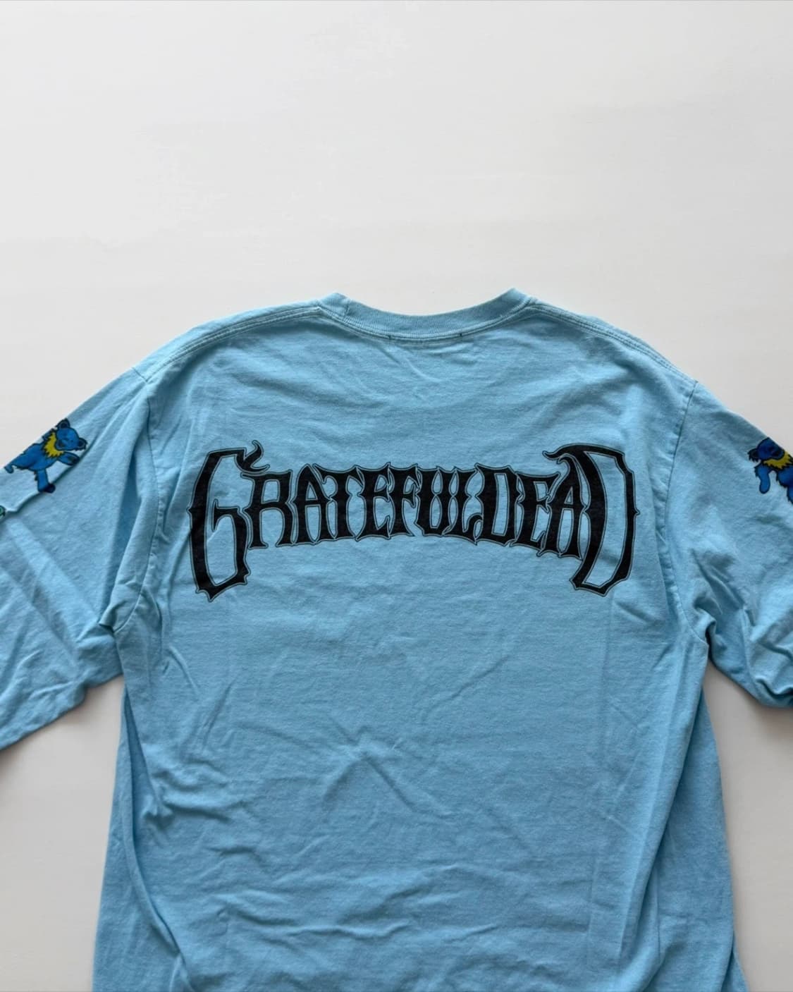 (rose bud) 곰돌이 푸른 티셔츠 상품이미지2