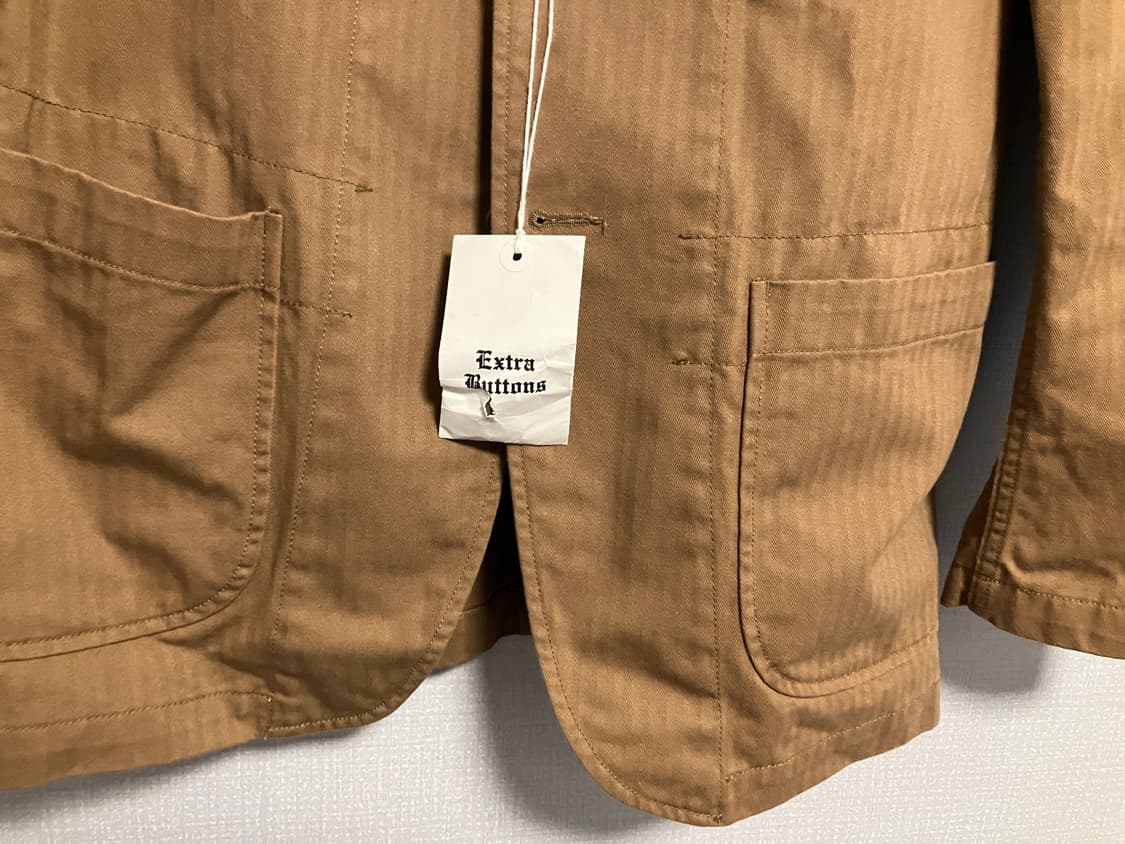 [S] 엔지니어드가먼츠 베드포드 HB Twill (Khaki) 상품이미지3